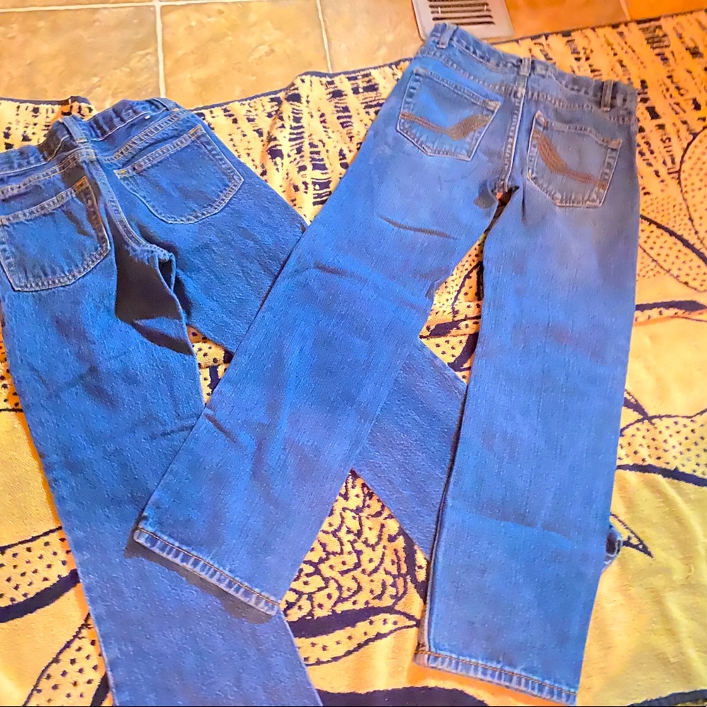 Boys size 8 slim jeans
